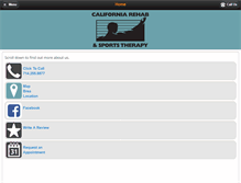 Tablet Screenshot of calrehabbrea.com